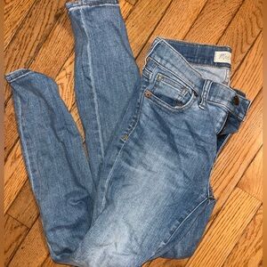 Madewell Light Blue Skinny Jeans